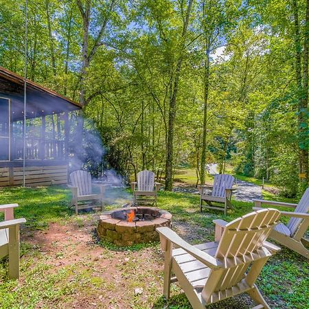 Moss Creek Cabin Morganton Exterior photo