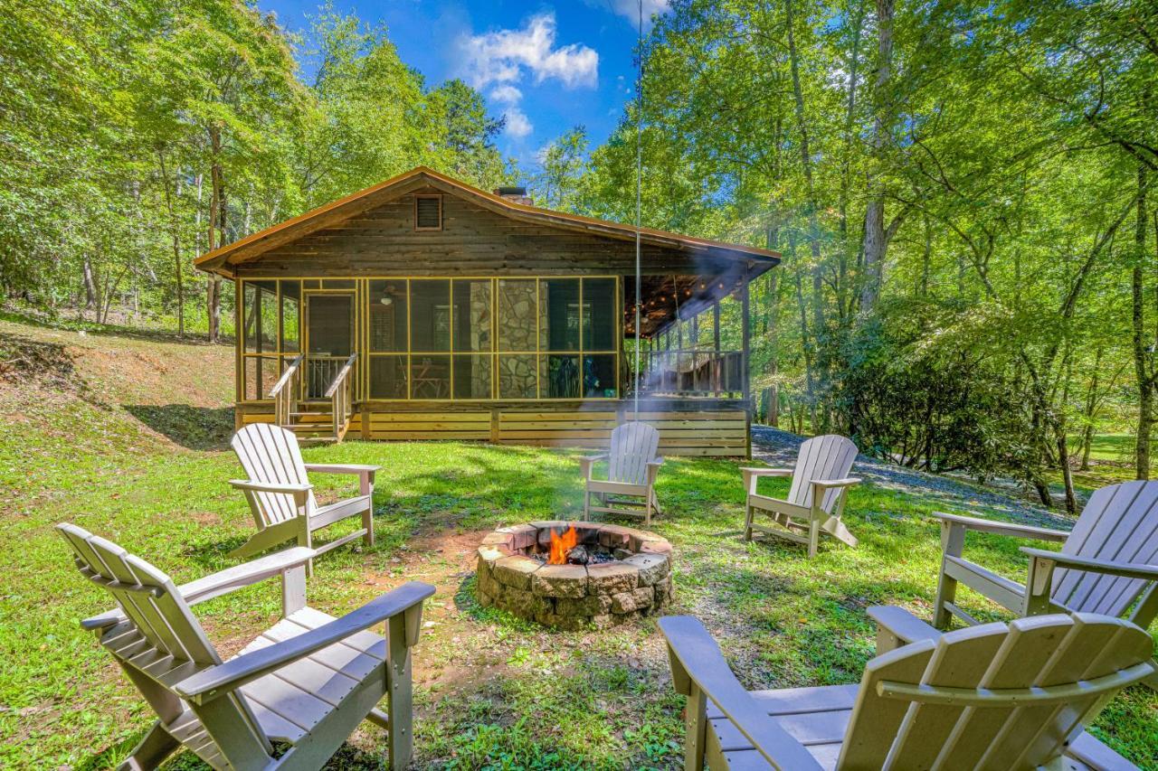 Moss Creek Cabin Morganton Exterior photo