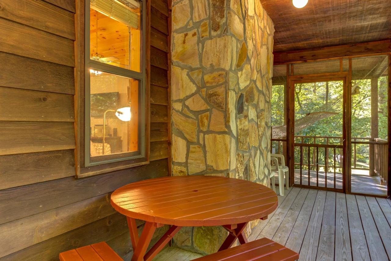Moss Creek Cabin Morganton Exterior photo